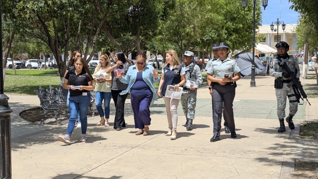 Realizan en Guadalupe Victoria las «Jornadas por la Paz» con enfoque en seguridad y bienestar social