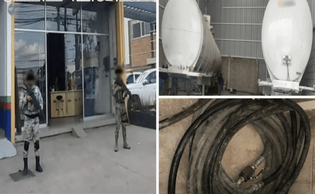 Aseguran 39 mil litros de combustible en operativo conjunto en Guanajuato