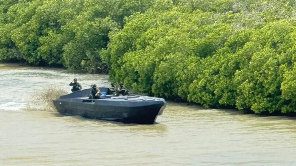 Colombia incauta por primera vez un narcosubmarino no tripulado