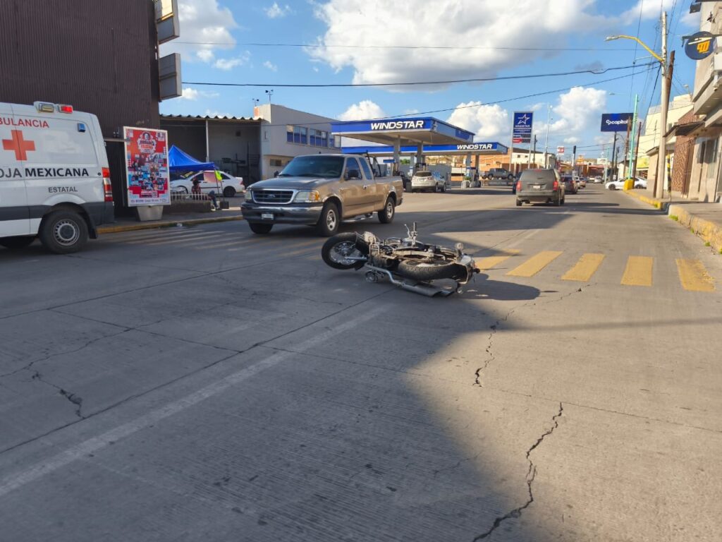 Choque deja un lesionado en la Ortiz Mena