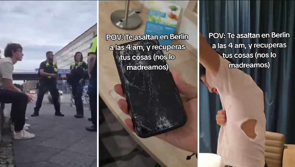 Turistas mexicanos frustran asalto en Berlín