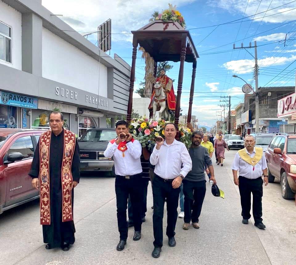 Santiagueros celebran la peregrinación en honor a Santiago Apóstol