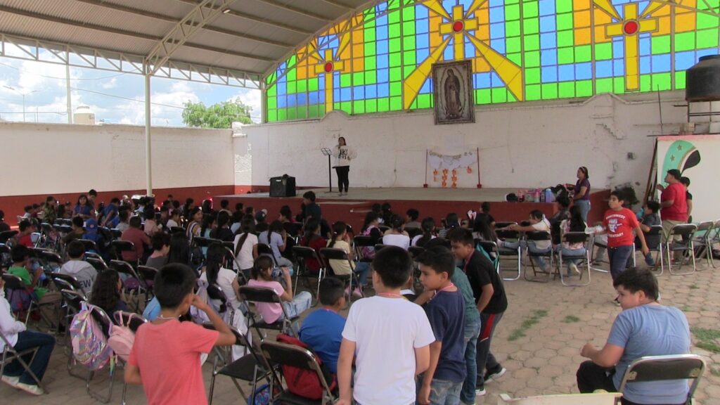Parroquia del Sagrado Corazón de Jesús realiza retiro espiritual para futuros confirmandos en Pánuco de Coronado