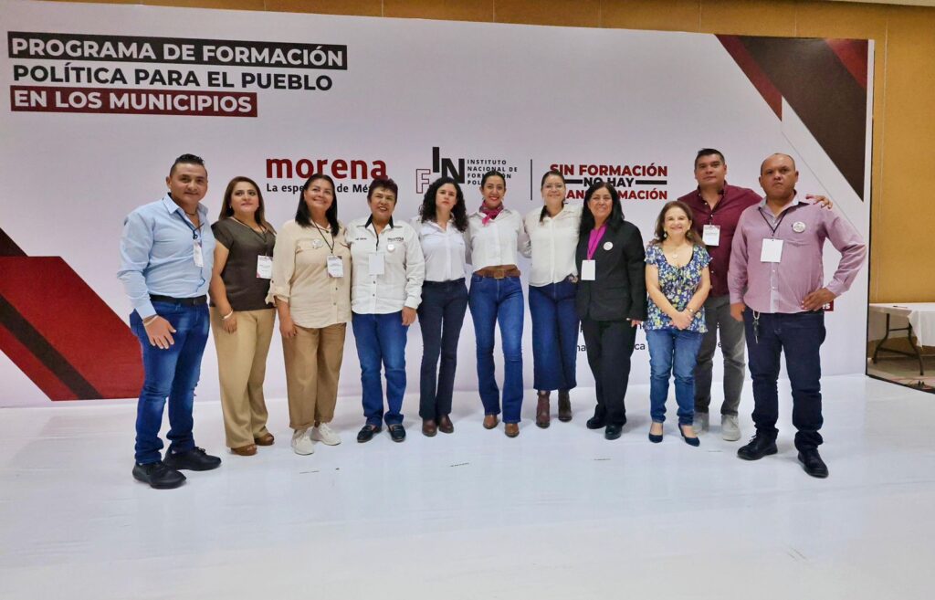 Betzabé Martínez, anfitriona de la capacitación de alcaldes de Morena en Durango