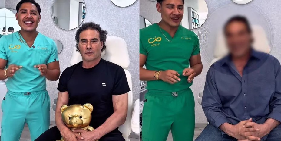 Eduardo Yáñez se somete a tratamiento estético de alto impacto