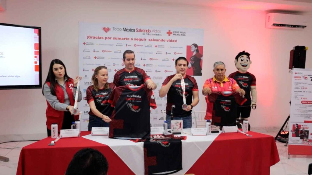 La Cruz Roja Mexicana anunció una nueva edición de la carrera “Todo México Salvando Vidas” en Durango