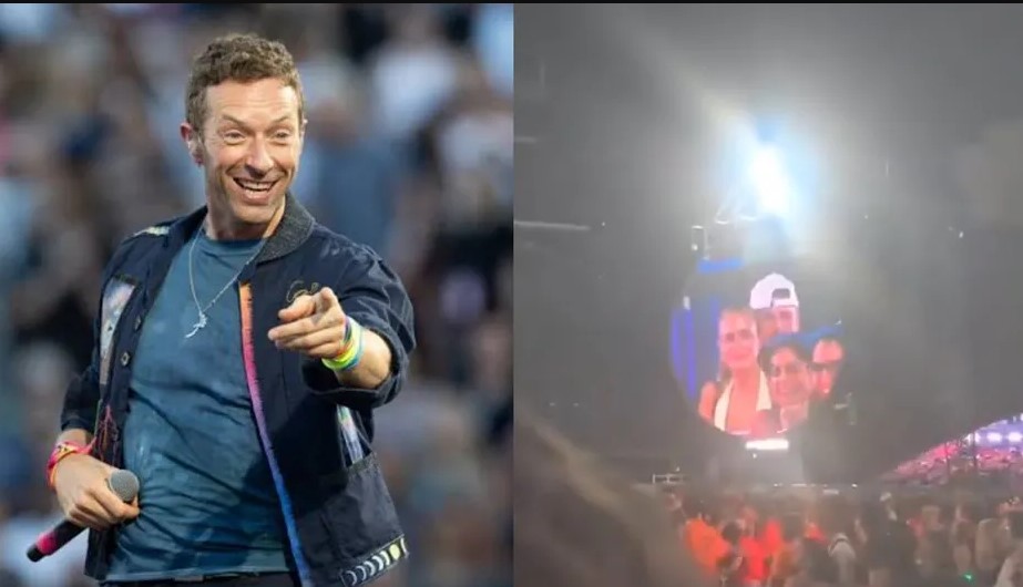 Chris Martin ahora le pregunta a parejas si son novios durante su concierto