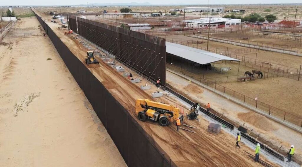 Sheinbaum niega que México financie segunda fase del muro fronterizo