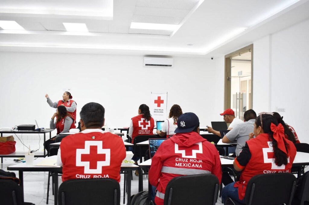 Delegaciones de la Cruz Roja en Durango se fortalecen con apoyo ciudadano y estatal