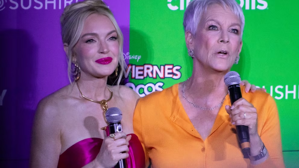 ¡»México es hermoso y gobernado por una mujer»! Lindsay Lohan y Jamie Lee Curtis enloquecen el foro de Hoy con confesiones y lágrimas