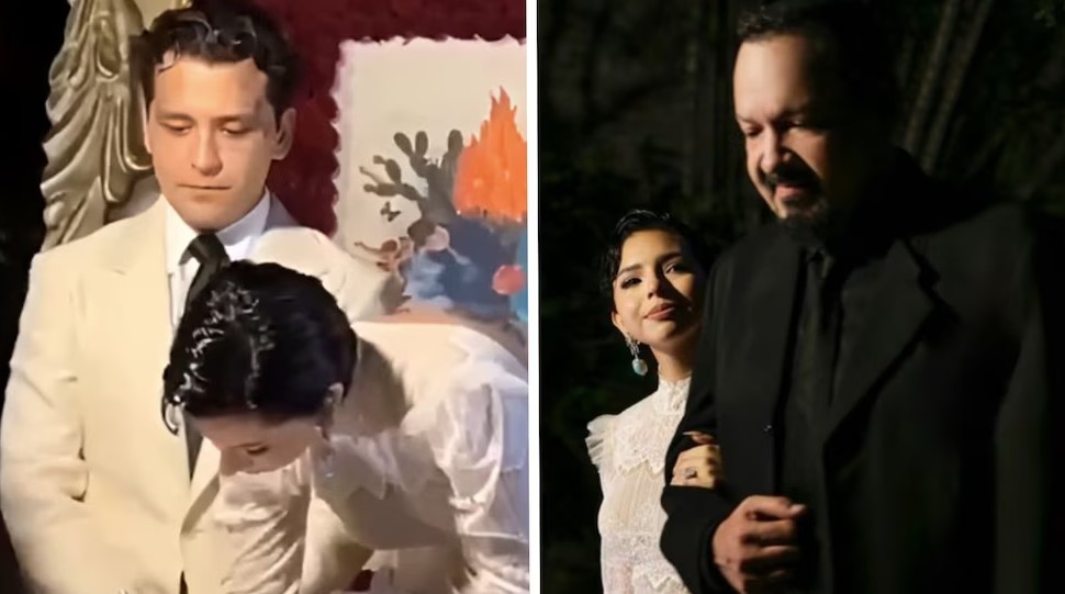 Pepe Aguilar revela fiesta para el aniversario de boda de Nodal y Ángela