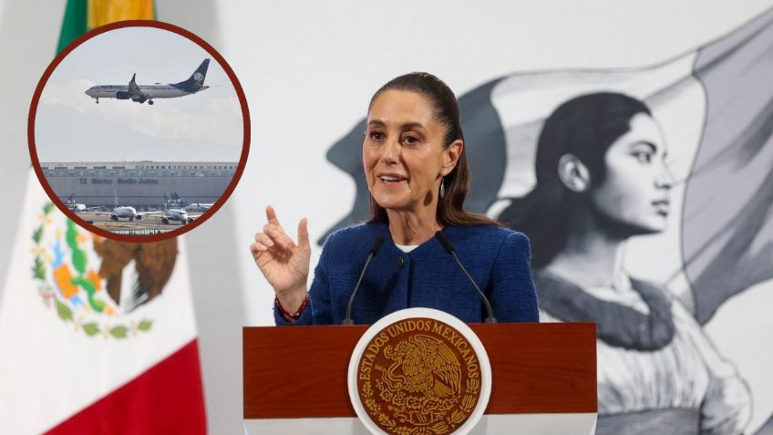 Sheinbaum afirma que no hay notificación formal de EU sobre temas aeroportuarios