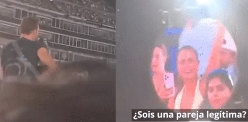 VIDEO: Chris Martin pone a prueba el amor en la “kiss cam” y provoca carcajadas en todo el estadio