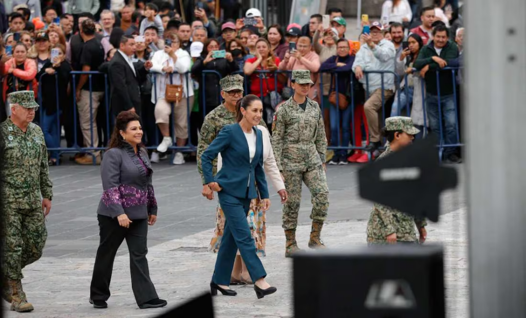 Sheinbaum encabeza ceremonia del Día Internacional de la Destrucción de Armas