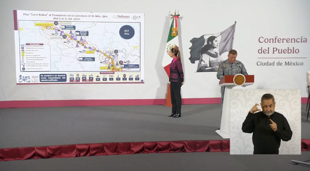 Guardia Nacional implementará Plan Cero Robos en autopistas de México