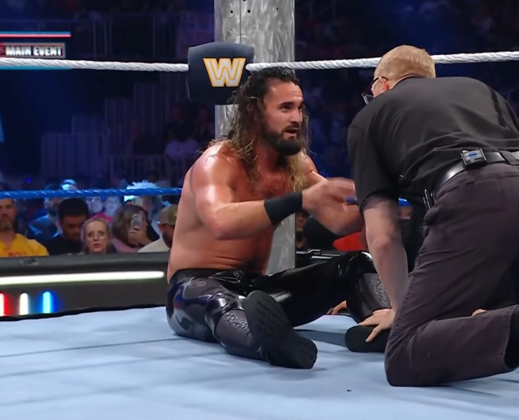 Seth Rollins se lesiona y pone en duda el futuro del Money in the Bank
