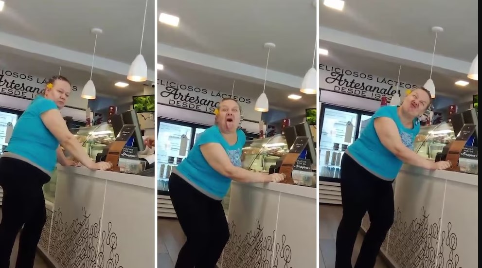Lady Muecas: acusan a extranjera de insultar a personal de una heladería