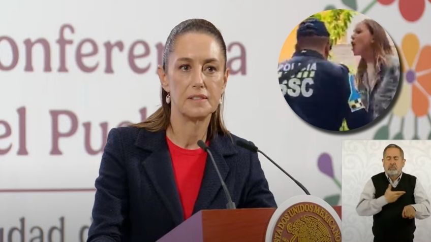 Condena Sheinbaum expresiones xenofóbicas en marcha contra la gentrificación en CDMX