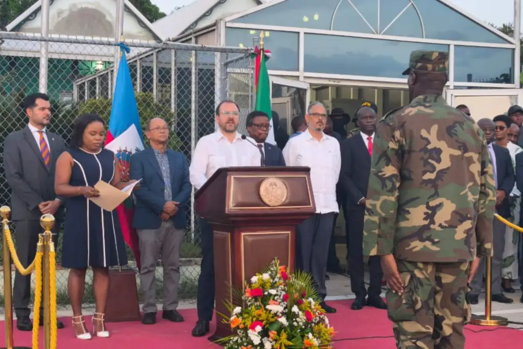 México ha capacitado a 912 haitianos en materia de seguridad en los últimos siete años