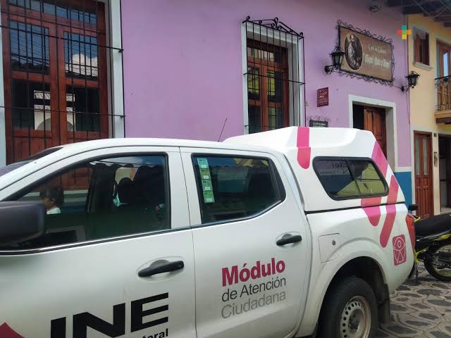 El INE llevará módulo móvil a Pedriceña este lunes 20 de julio para tramitar o actualizar la credencial para votar