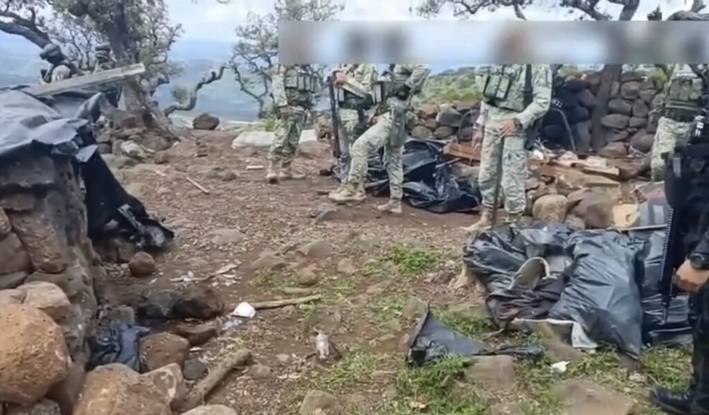 Localizan y destruyen presunto narcocampamento en Huejuquilla El Alto