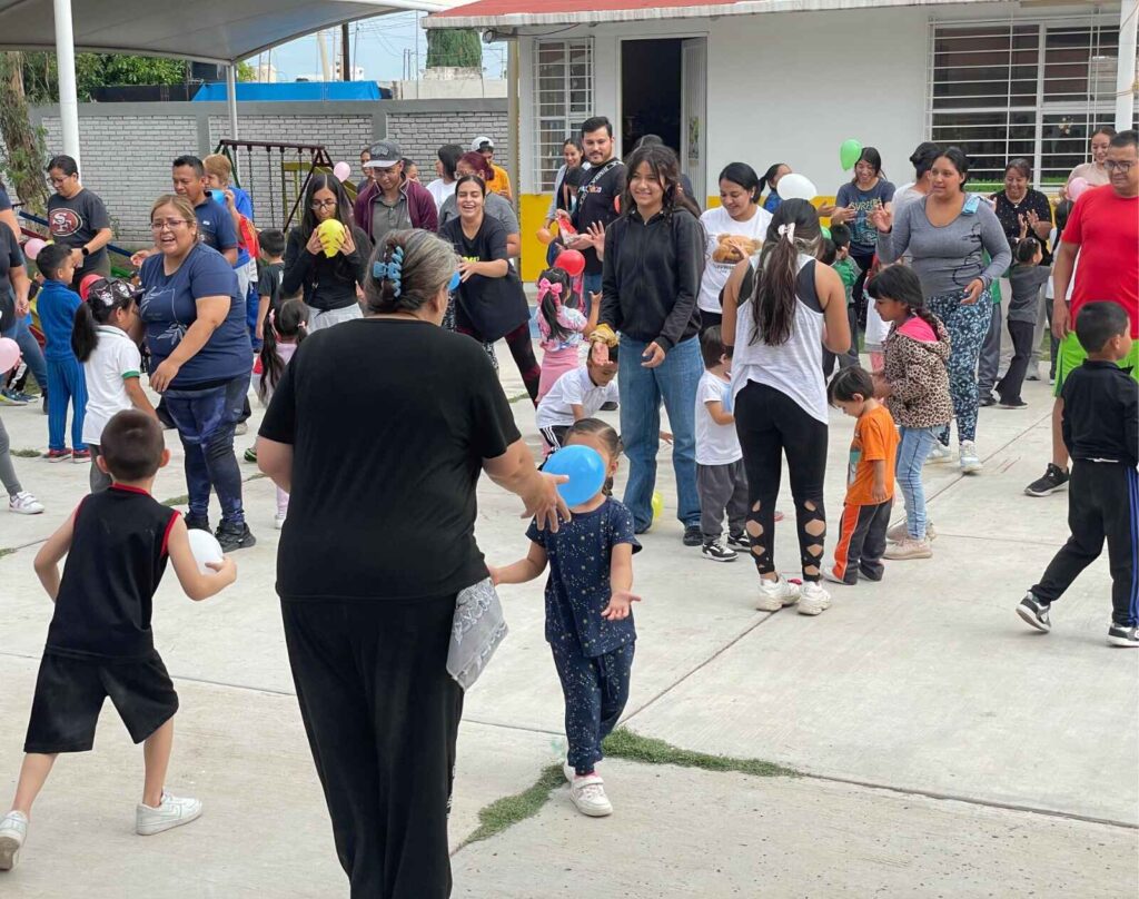Unión familiar, valores y juegos con el INDEHVAL en el kínder “Guadalupe Camacho”