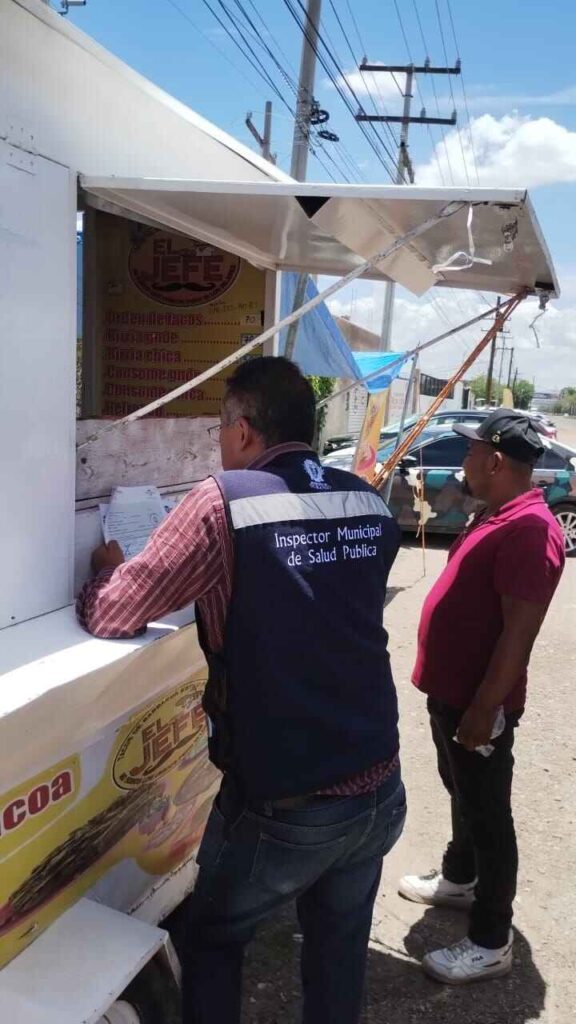 Realizan 50 supervisiones en puestos de venta de alimentos