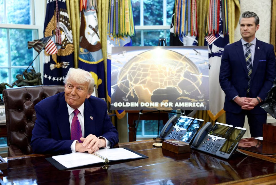 Donald Trump avanza con su proyecto para construir la “Cúpula Dorada”
