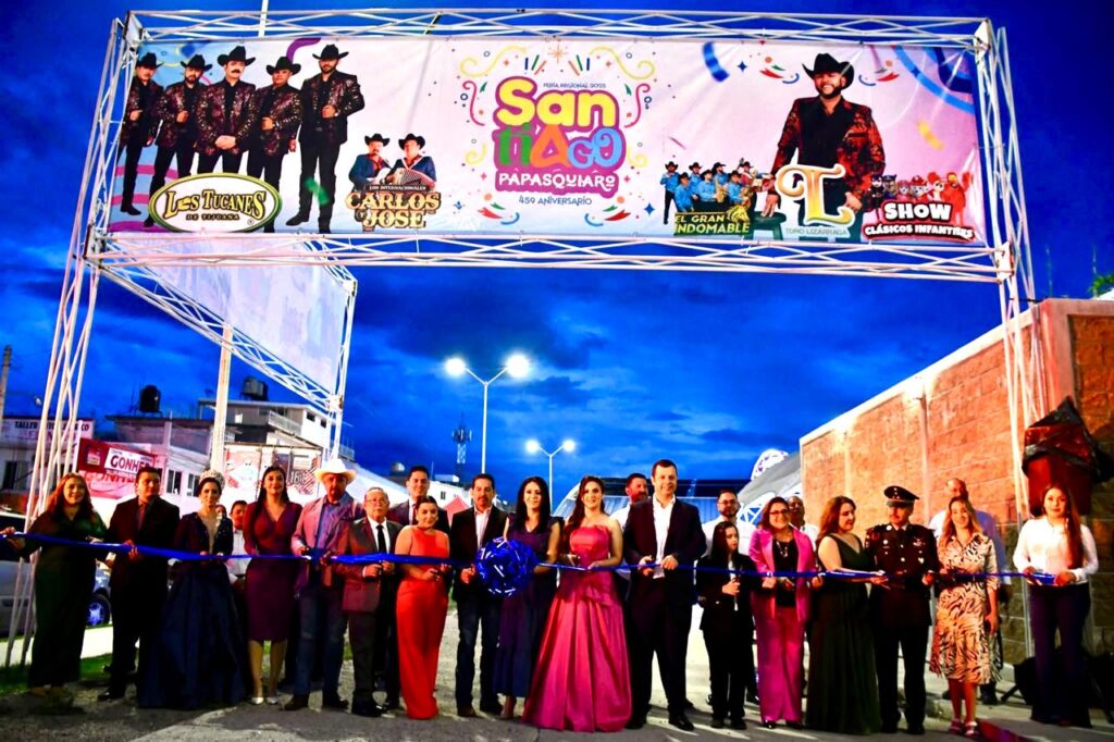 Queda inaugurada la Feria Regional Santiago 2025 y se corona a Melissa Zamora como Reina de los festejos