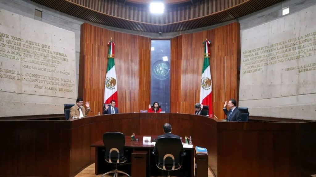 TEPJF batea queja por uso de acordeones en elección judicial