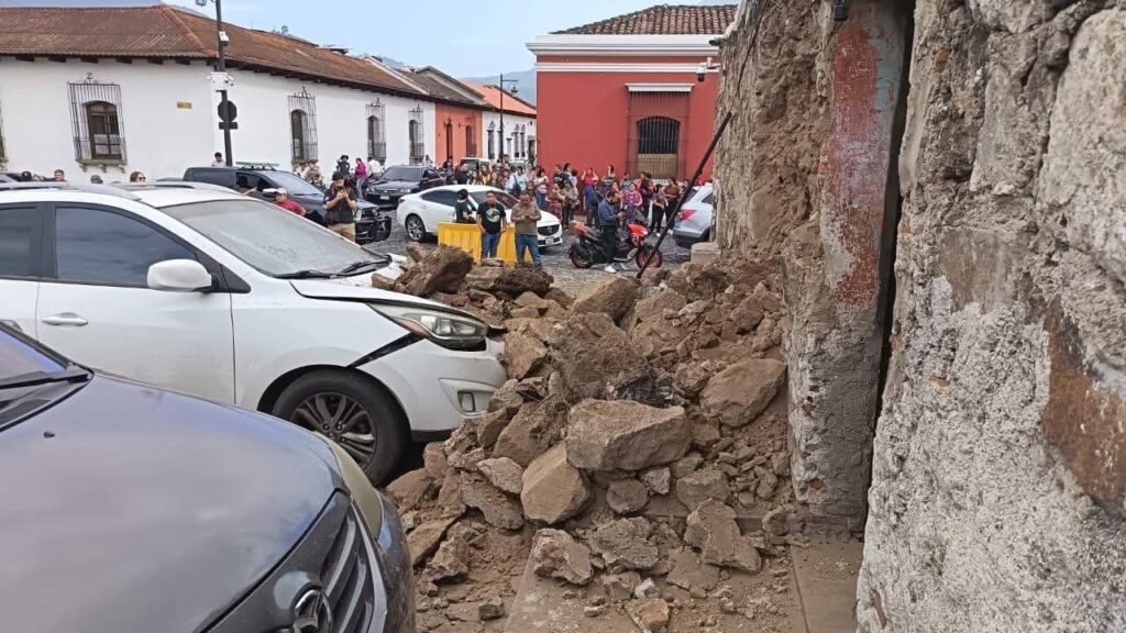 VIDEO: Sismo de magnitud 5.6 sacude Guatemala y causa daños graves
