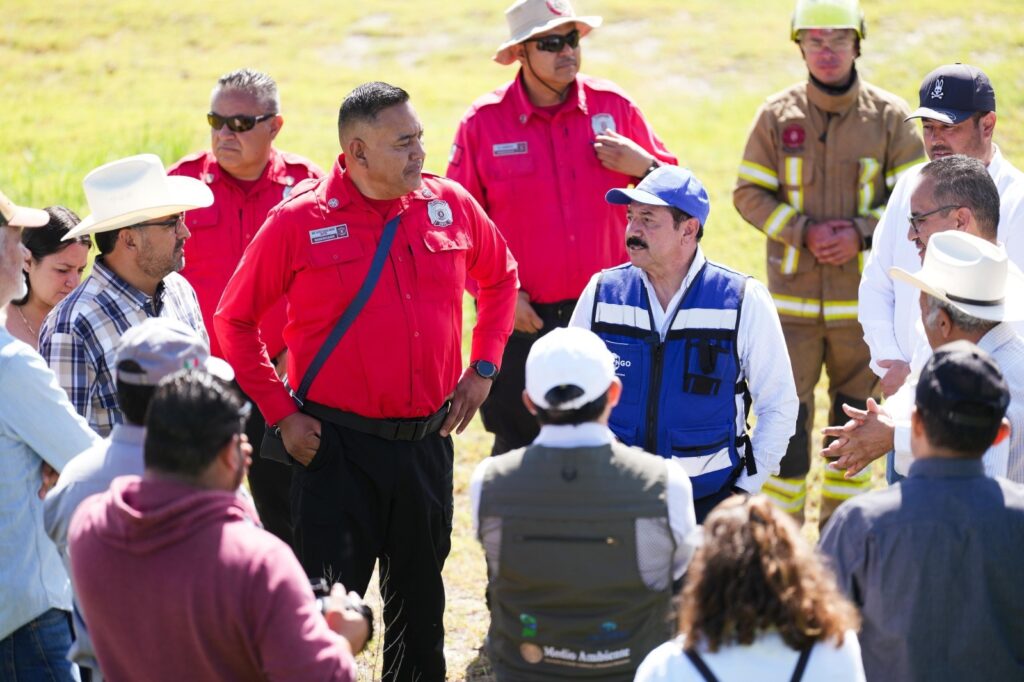 Gobierno Municipal refuerza dispositivos para proteger a más de mil habitantes del poblado 5 de Mayo ante temporada de lluvias.
