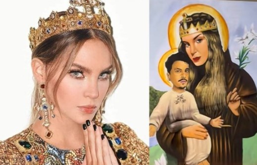 Cuadro de Belinda con Christian Nodal queda intacto tras fuerte accidente