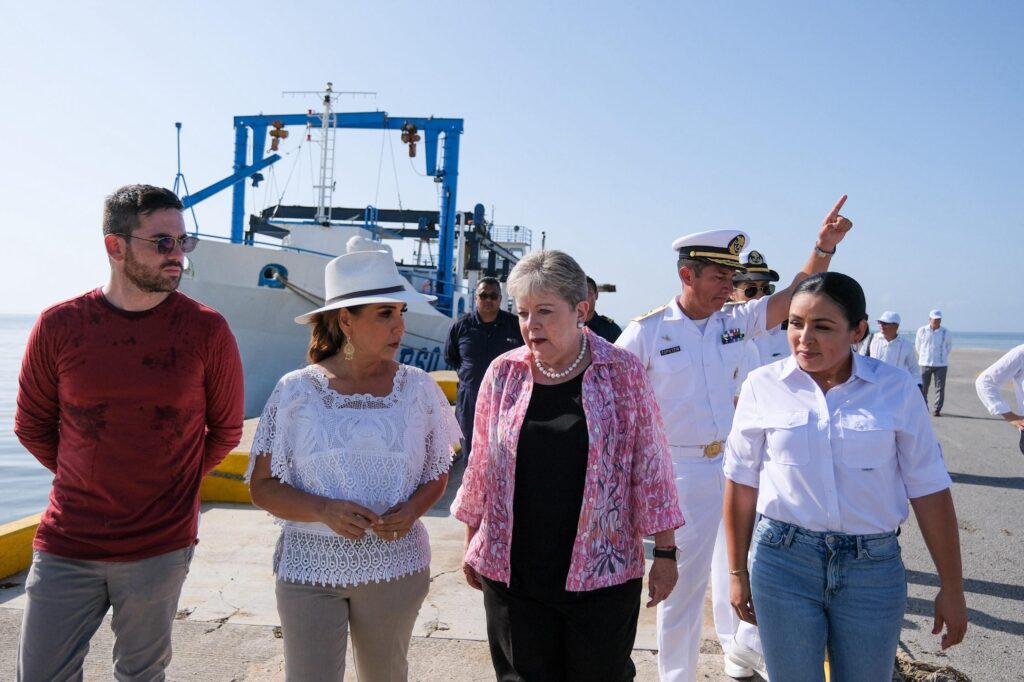Mara Lezama y Alicia Bárcena refuerzan estrategia ambiental en Quintana Roo