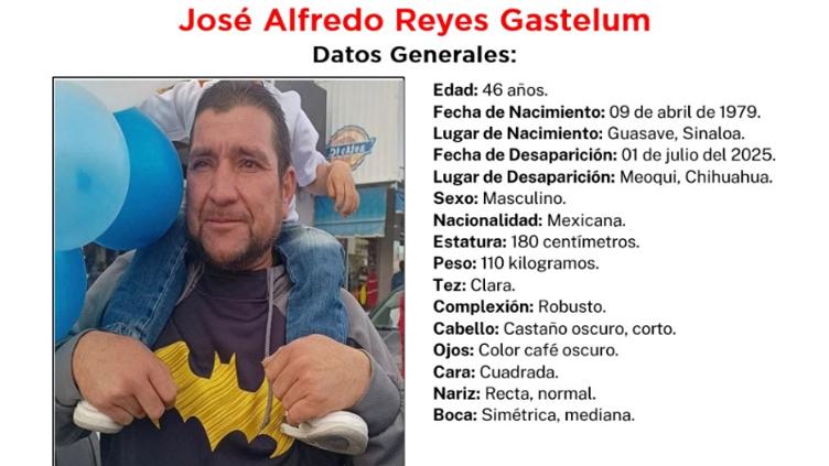 Buscan a sonorense que desapareció hace 11 días en Meoqui