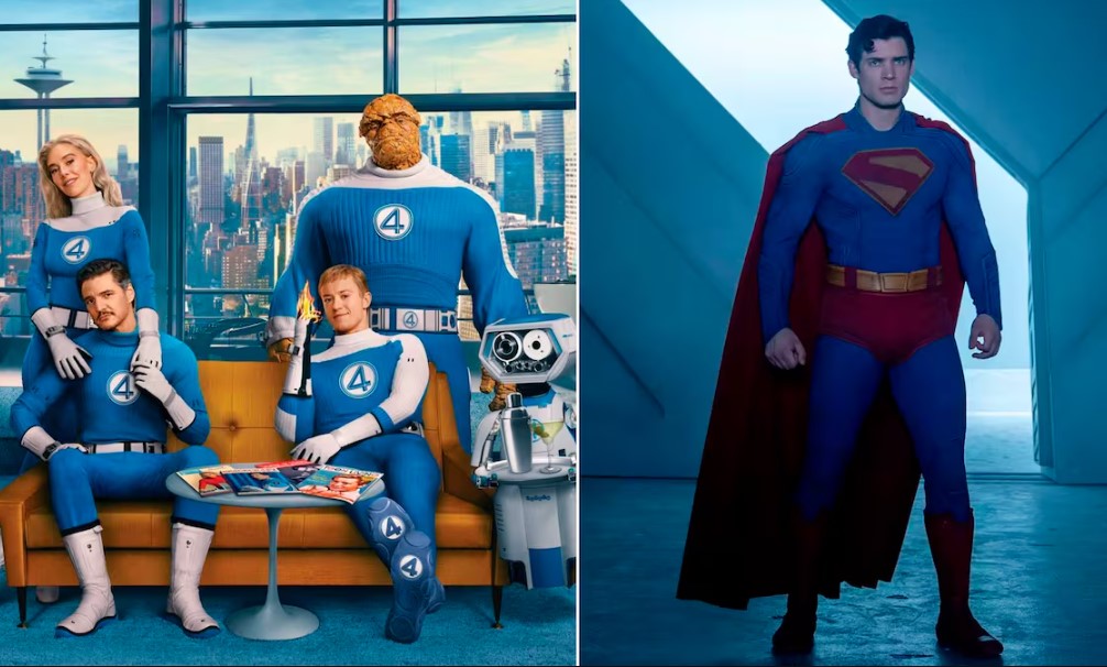 “Los 4 Fantásticos” devoran a Superman en taquilla