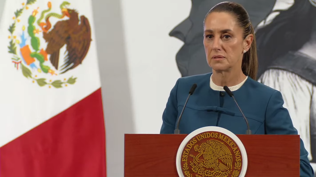 Sheinbaum niega presiones de EE. UU. por entrega de políticos