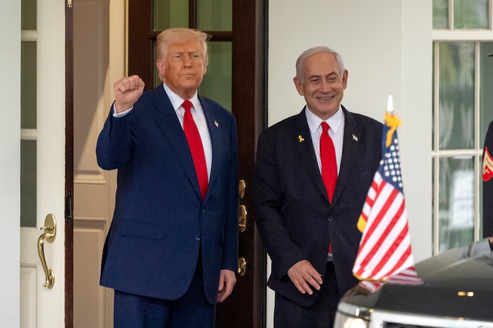 Trump cena con Netanyahu en la Casa Blanca para debatir el cese del fuego en Gaza