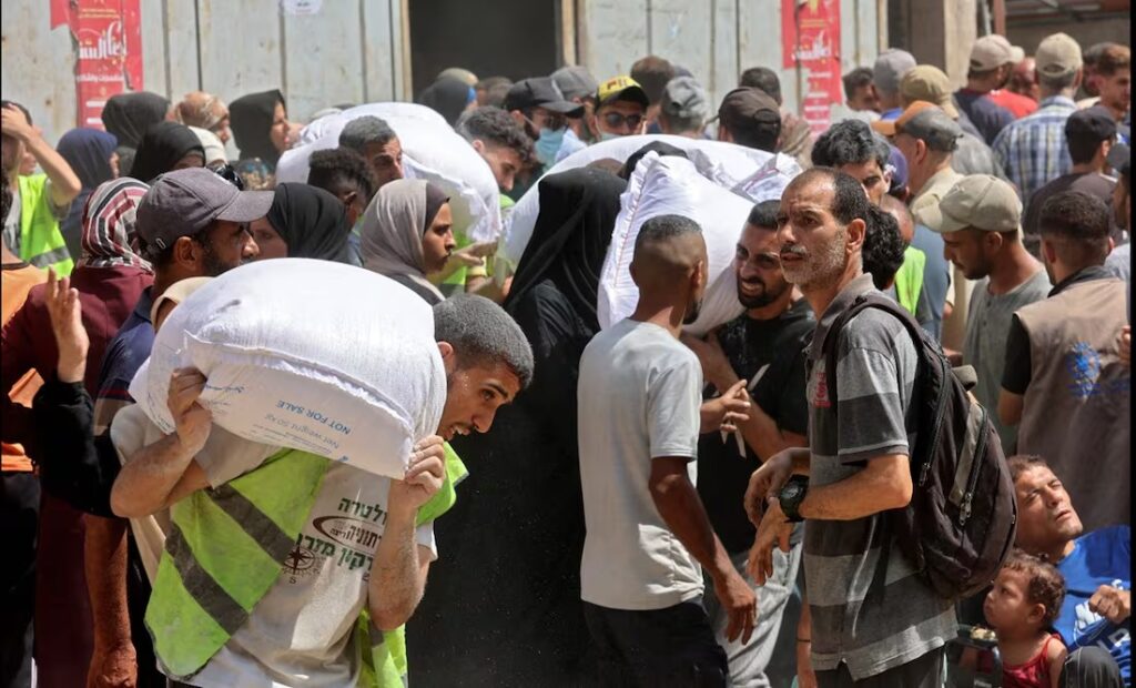 Reportan 20 muertos en estampida cerca de centro de distribución de ayuda en Gaza