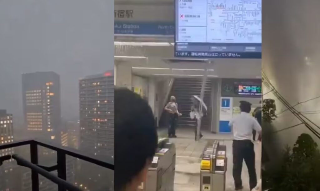 VIDEO: Suenan sirenas de emergencia en Japón tras lluvias históricas e inundaciones