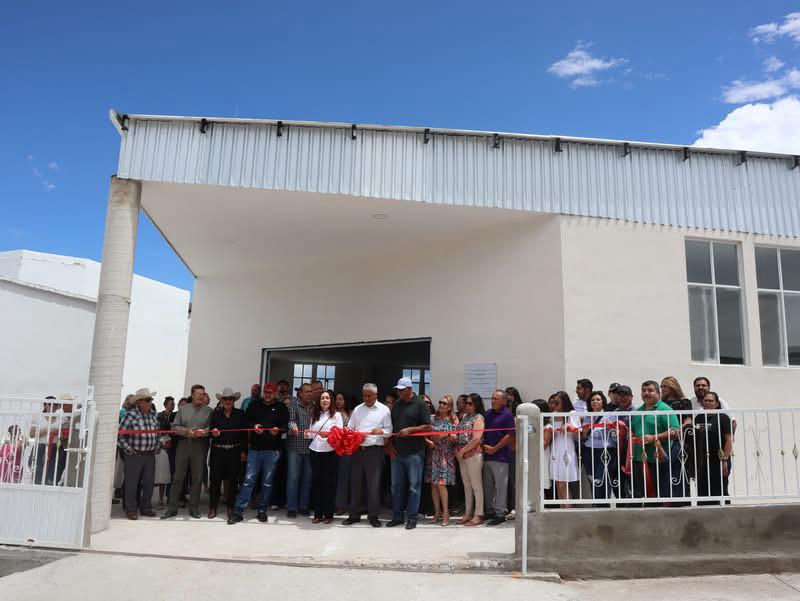 Inauguran Centro de Desarrollo Comunitario en Sandias, Tepehuanes