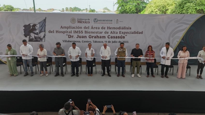 Sheinbaum inaugura ampliación del hospital IMSS Bienestar en Tabasco