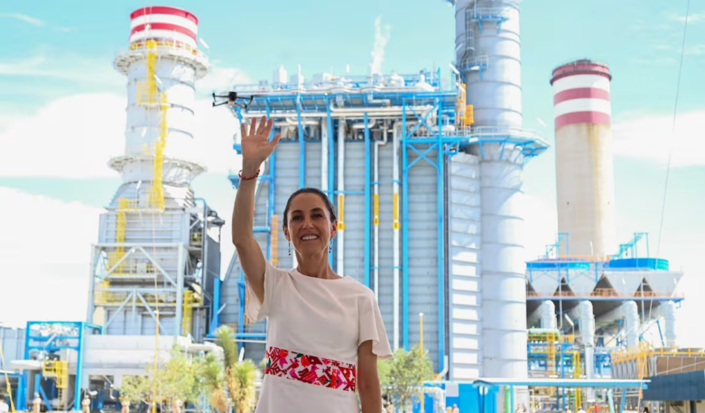 Sheinbaum promete construir 60 nuevas plantas de CFE durante su sexenio