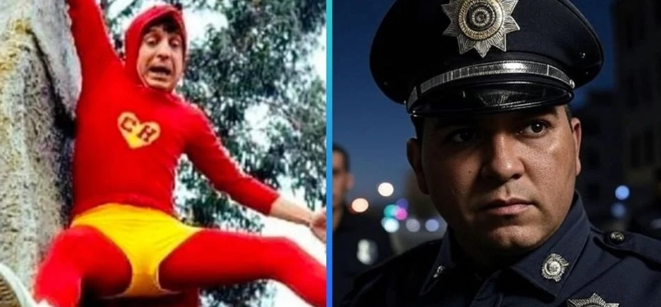 VIDEO: “¡No contaban con su astucia!”: Policía vestido de Chapulín Colorado desmantela banda narco