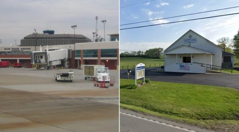 Tiroteo en aeropuerto e iglesia en Kentucky; agresor está muerto
