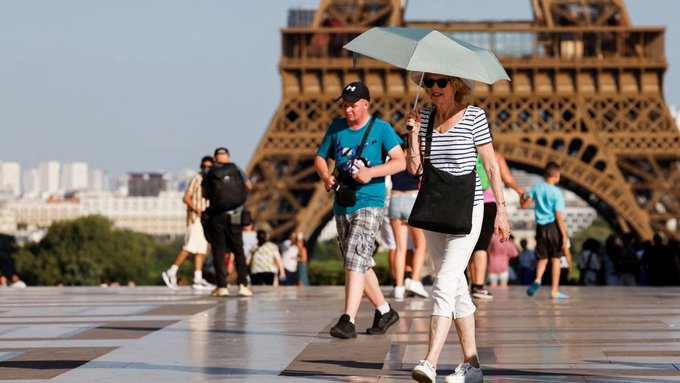 Europa enfrenta ola de calor extrema: París en alerta roja y miles de escuelas cerradas