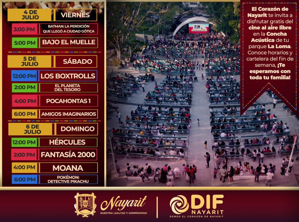 En Tepic, el cine también se vive con el ❤️.