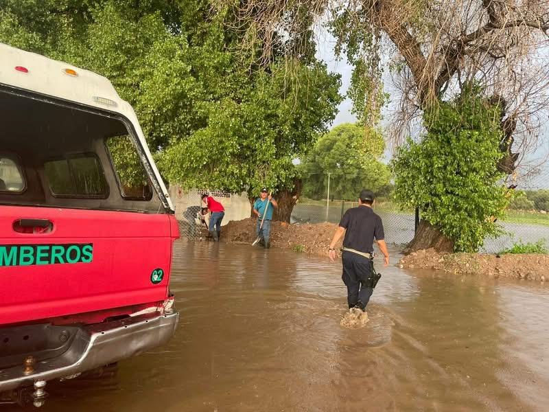 Lluvias causan estragos en Tepehuanes; se mantiene alerta máxima