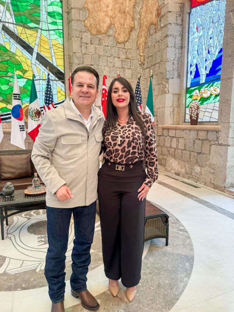 Karen Pérez se reúne con el gobernador Esteban Villegas para coordinar esfuerzos en beneficio de Santiago Papasquiaro