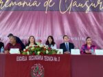 Con gran entusiasmo y sentido de logro, se llevó a cabo la ceremonia de graduación de los alumnos de la Escuela Secundaria Técnica No. 3